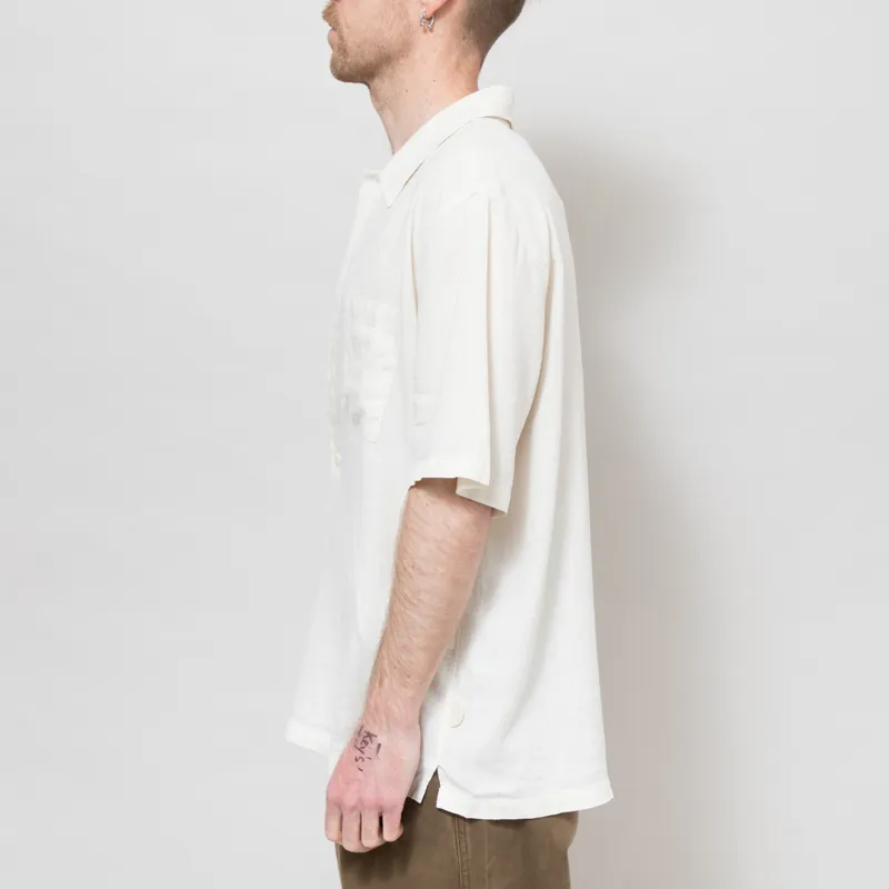 Folk Gabe Shirt Ecru-2