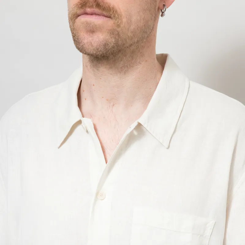 Folk Gabe Shirt Ecru-5