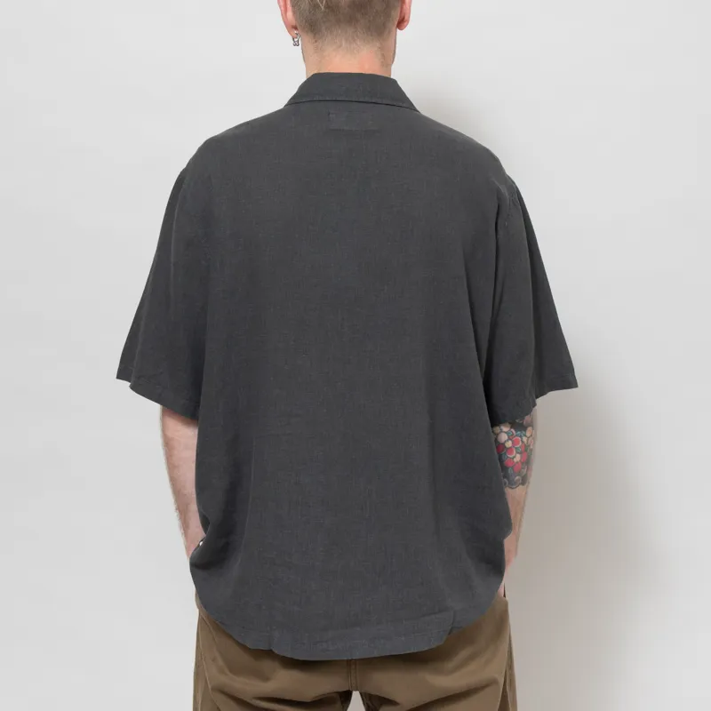 Folk Gabe Shirt Soft Black-3