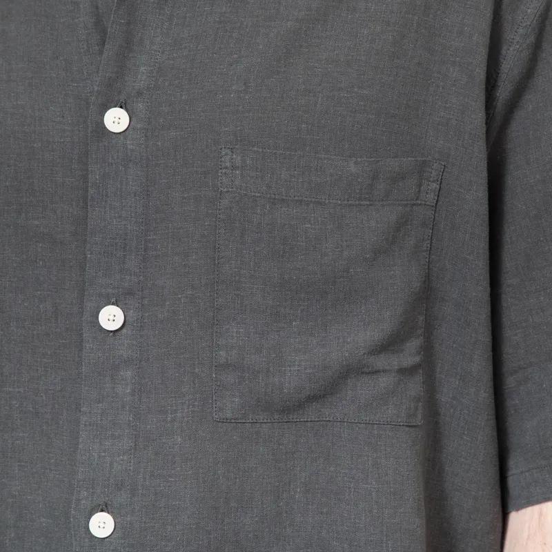 Folk Gabe Shirt Soft Black-6