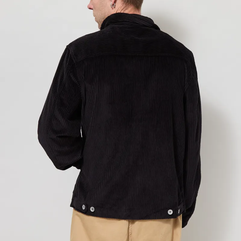 Folk Prism Jacket Black Chunky Cord-2