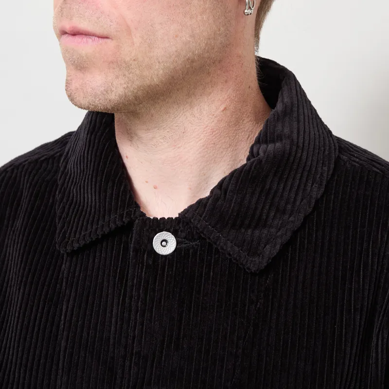 Folk Prism Jacket Black Chunky Cord-3