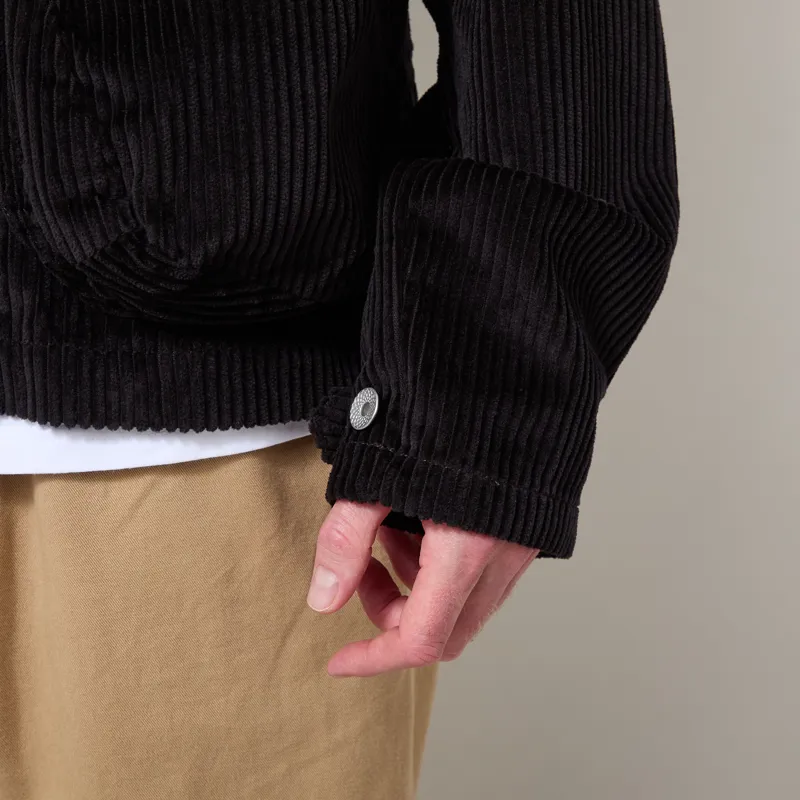 Folk Prism Jacket Black Chunky Cord-7
