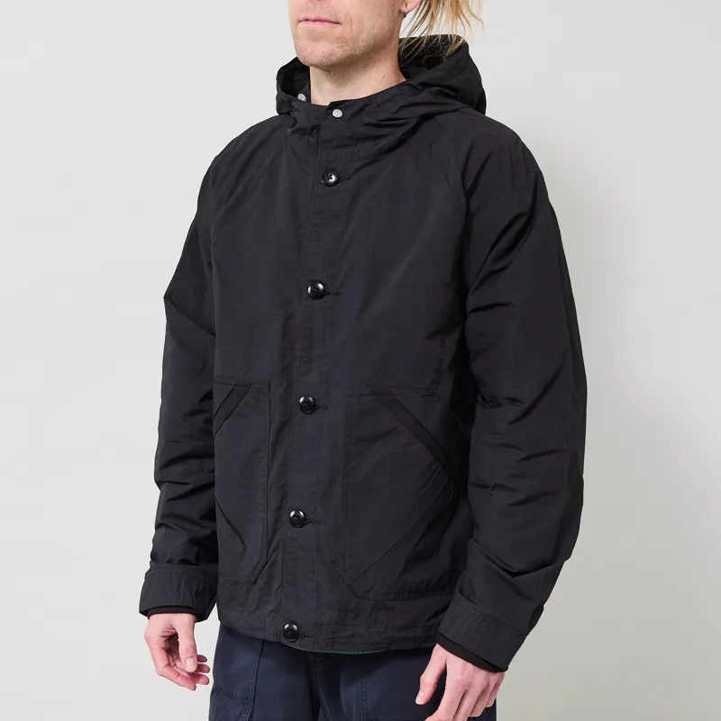 Folk Lunar Anorak Black Soft Ripstop-1