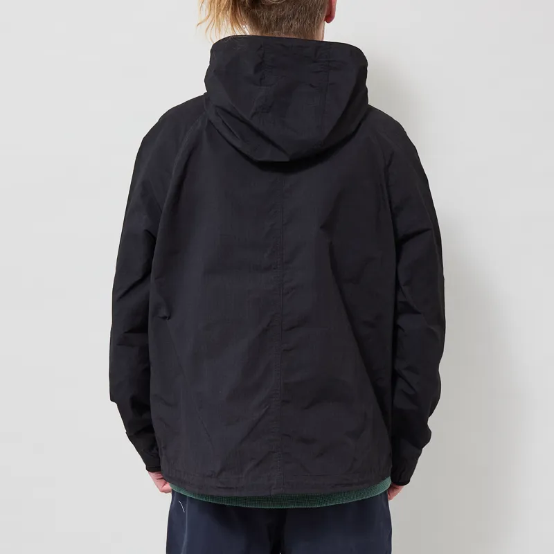 Folk Lunar Anorak Black Soft Ripstop-2