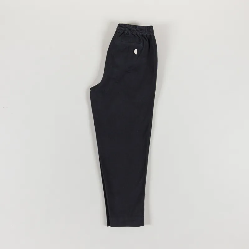 Folk Drawcord Assembly Pant Black Twill-2