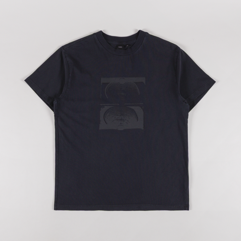 FORMER Crux Overdye T Shirt Washed Black
