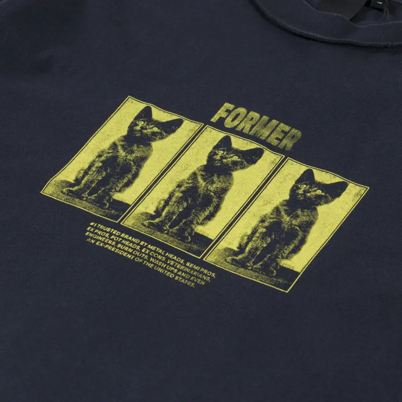 FORMER Vet T Shirt Washed Black-3