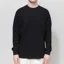 FORMER AG Raglan Waffle Long Sleeve Black