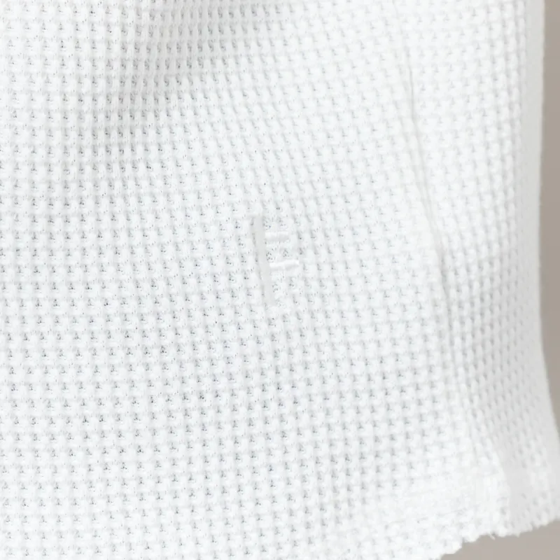 FORMER AG Raglan Waffle Long Sleeve Bone-5