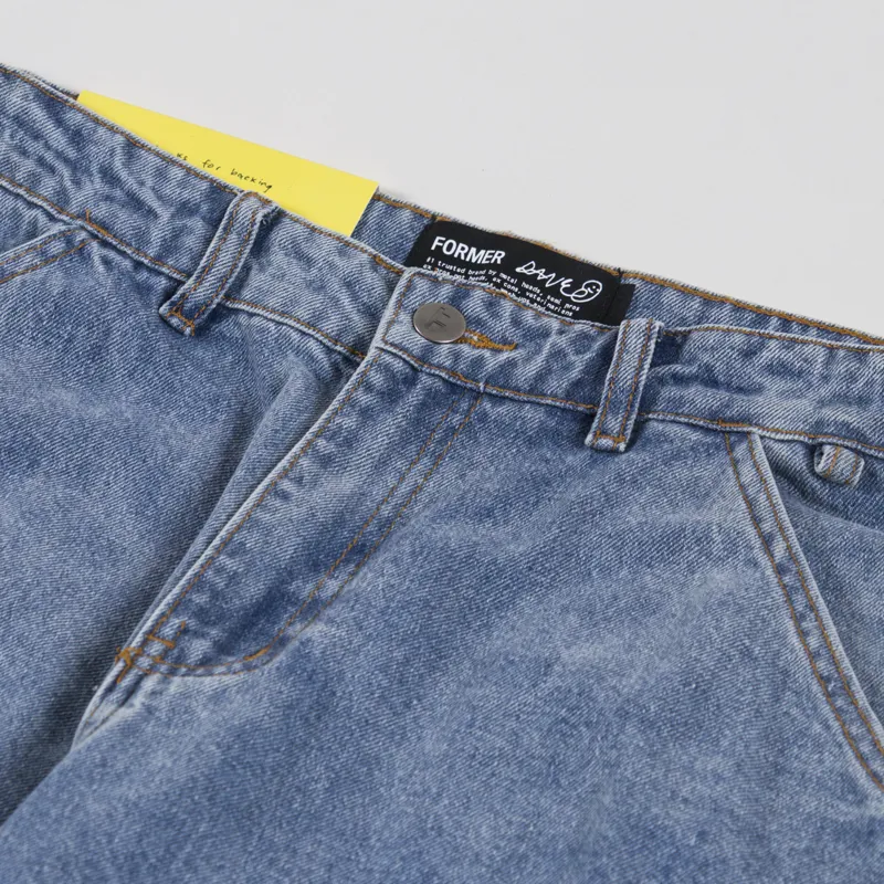 FORMER Reynolds Denim Pants Mid Blue-7