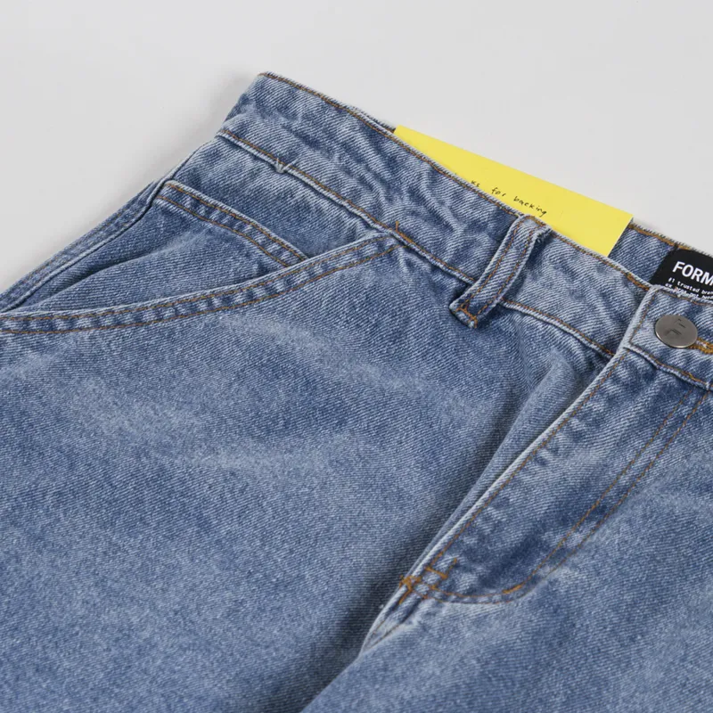 FORMER Reynolds Denim Pants Mid Blue-9