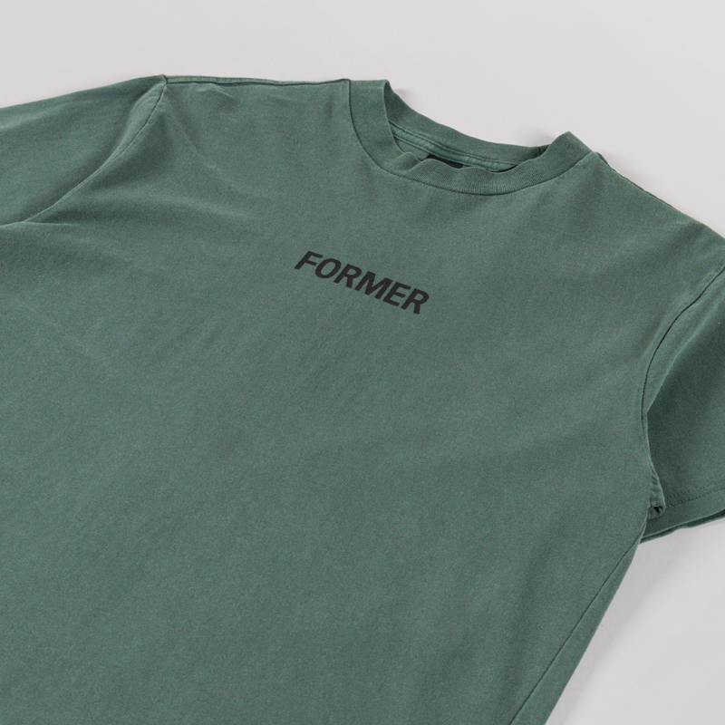 FORMER Legacy Overdye T Shirt Washed Pine-1