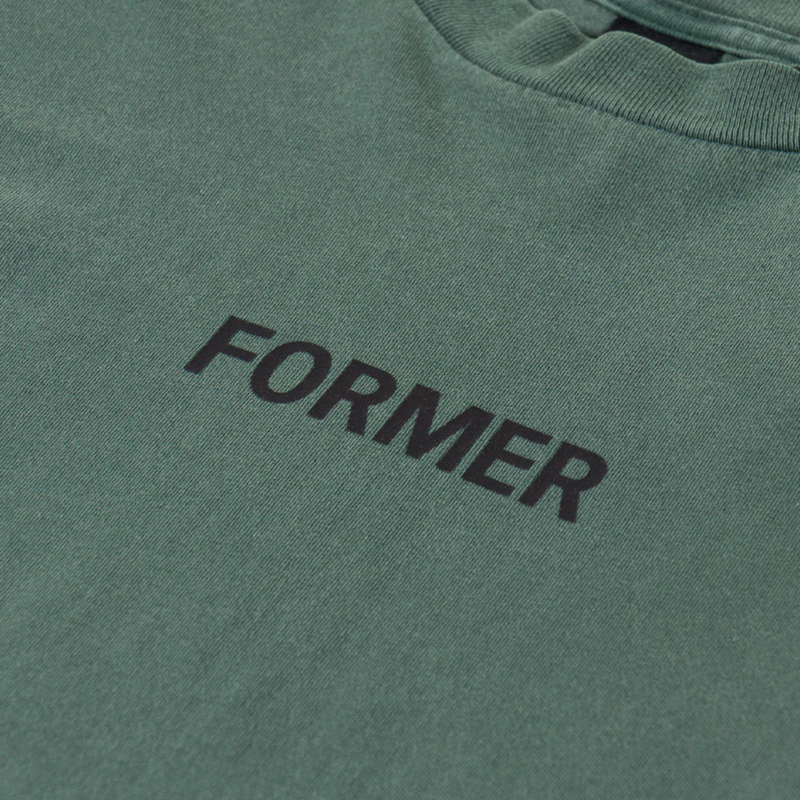 FORMER Legacy Overdye T Shirt Washed Pine-2