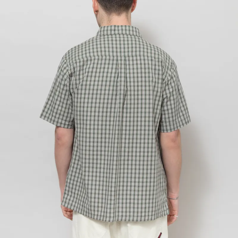 FORMER Vivian Check Shirt Pine-2