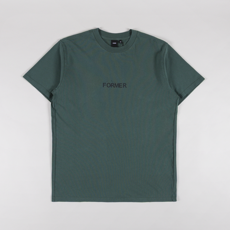 FORMER Trusted T Shirt Washed Green-1