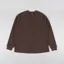 FORMER AG Raglan Waffle Long Sleeve Brown