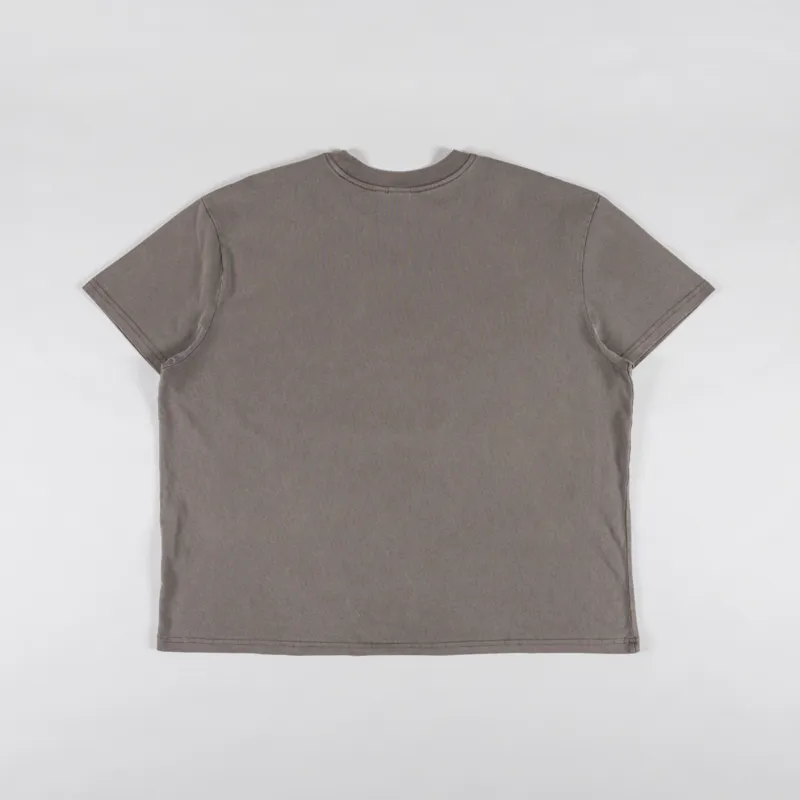 FORMER Ignite Boxy T Shirt Washed Brown-1