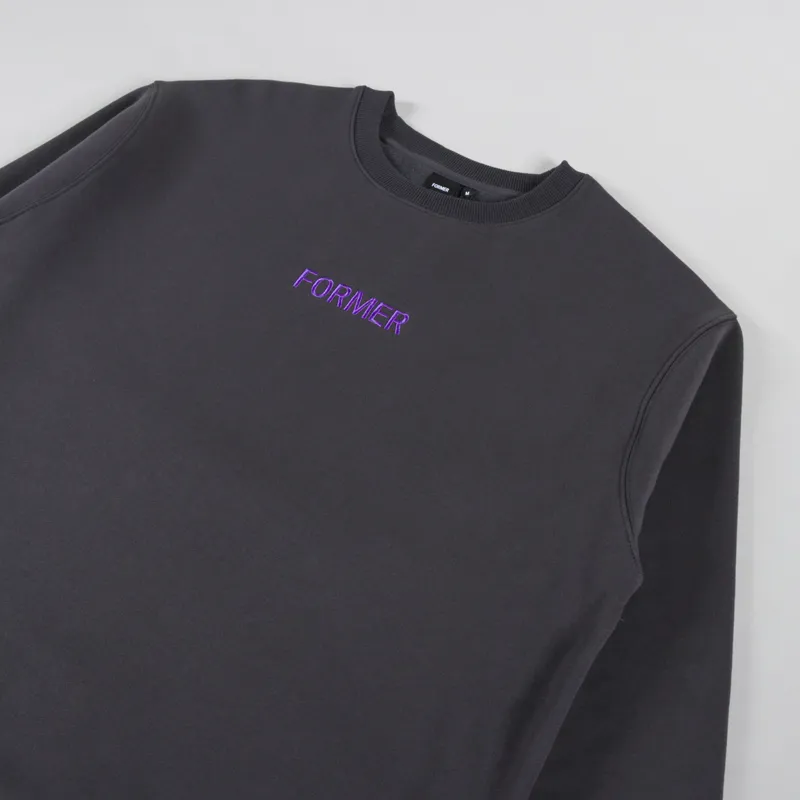 FORMER Legacy Embroidered Crew Pepper-2