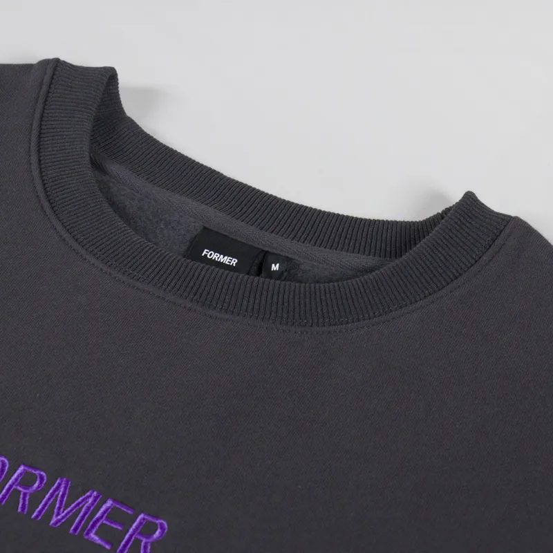 FORMER Legacy Embroidered Crew Pepper-4