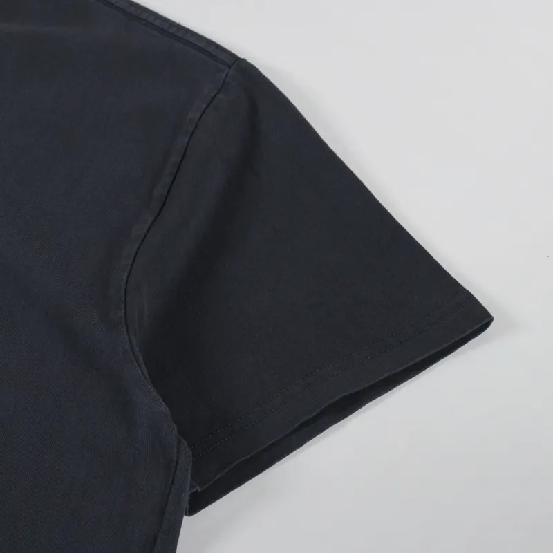 FORMER Legacy Overdye T Shirt Washed Black-3