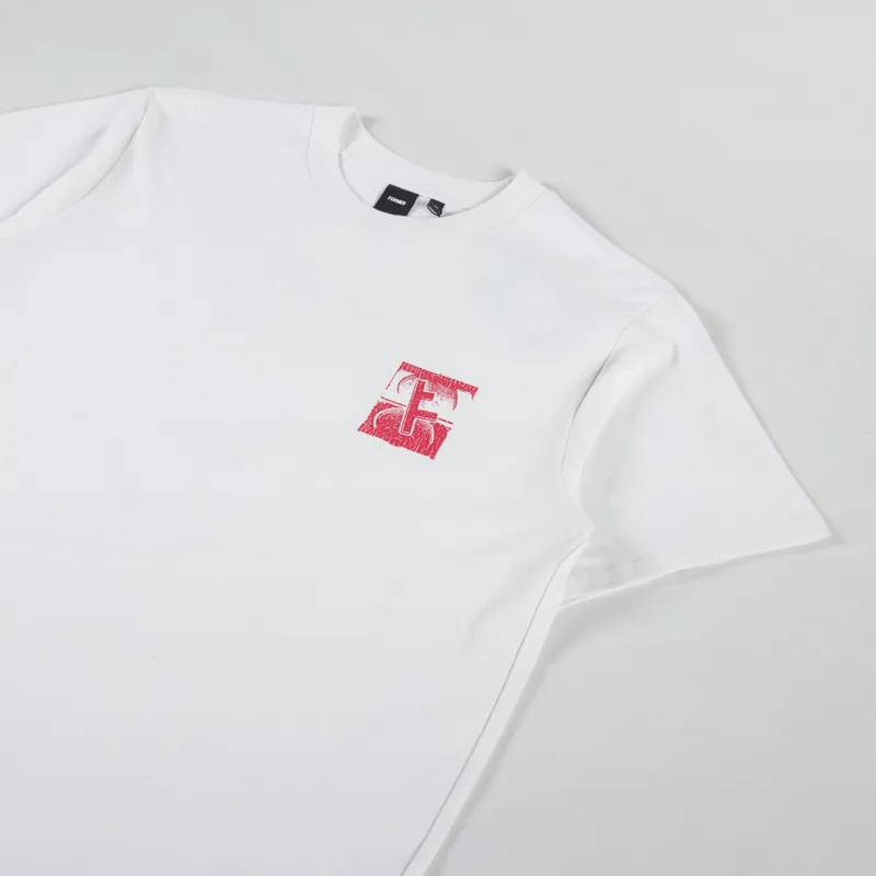 FORMER Slant F Crux T Shirt Bone-3