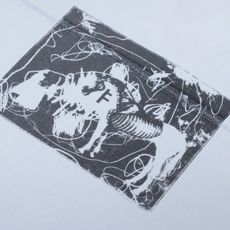 FORMER X-Ray T Shirt Washed Sky-4