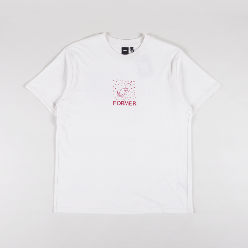 FORMER Free Crux T Shirt Bone-1