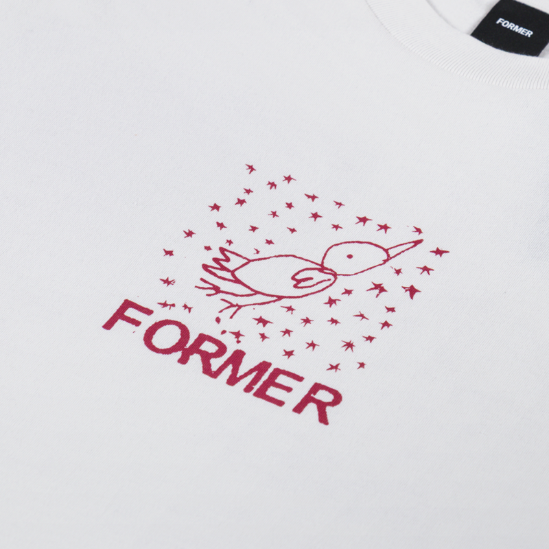 FORMER Free Crux T Shirt Bone-5