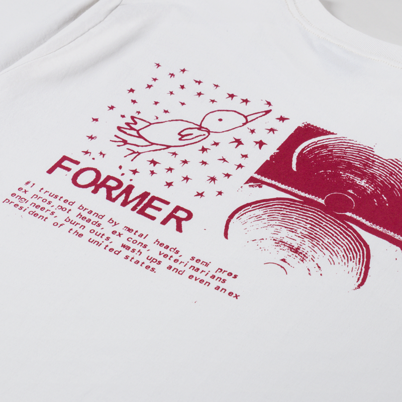 FORMER Free Crux T Shirt Bone-4