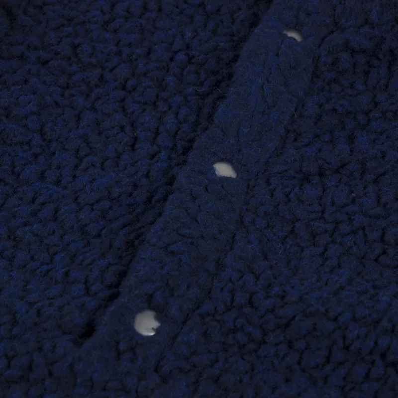 Folk Boxy Funnel Fleece Navy-6