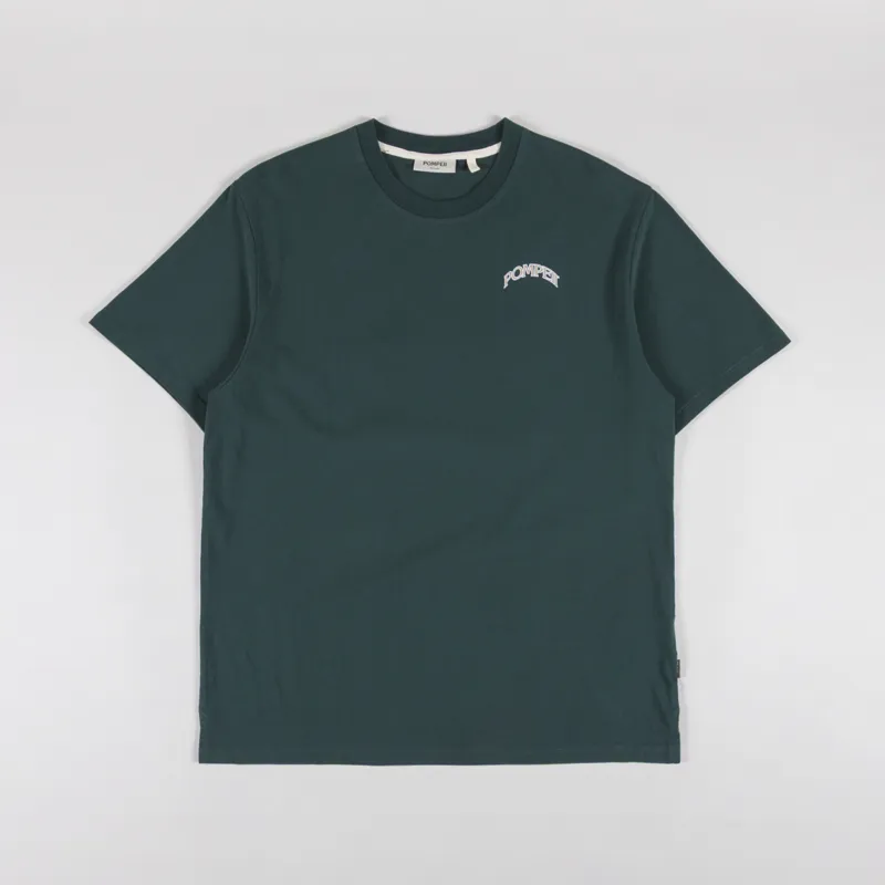 Pompeii Fountain T Shirt Pine-1