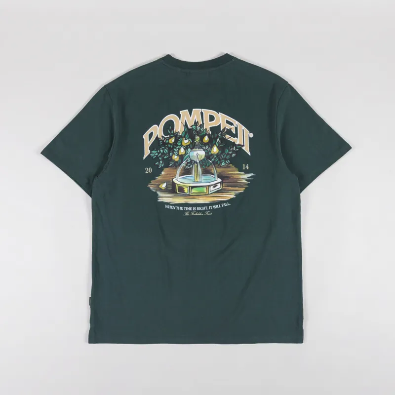 Pompeii Fountain T Shirt Pine