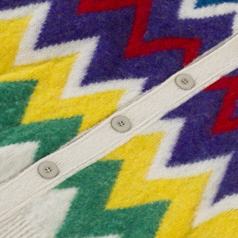 Howlin' Fire In The Mind Cardigan Ecru-4