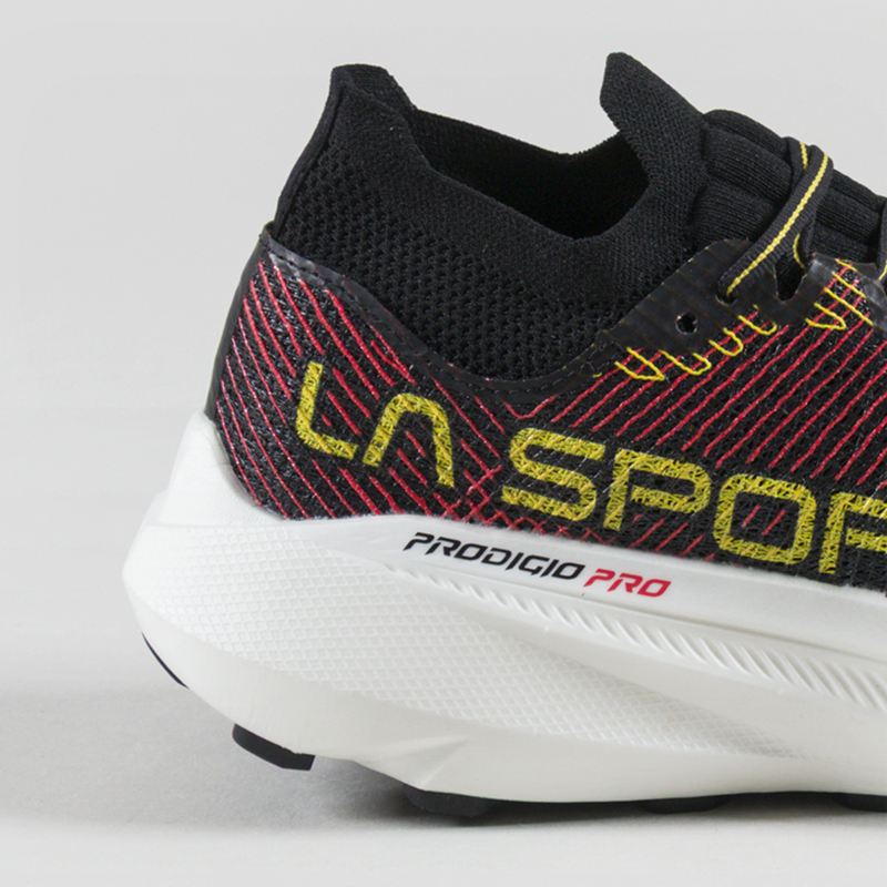 La Sportiva Prodigio Pro Shoes Black Yellow-4