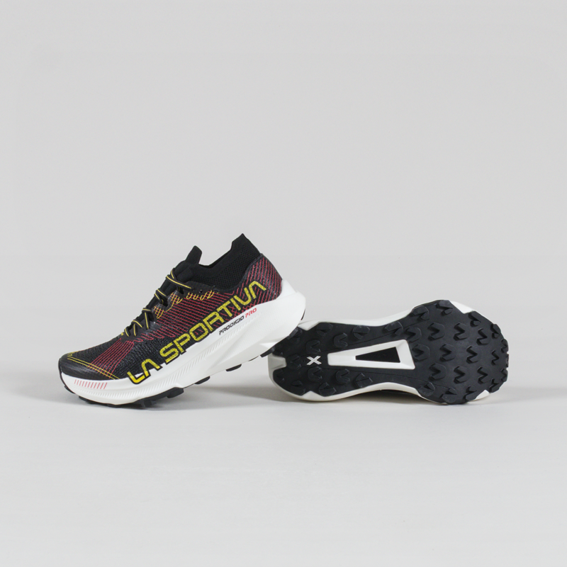 La Sportiva Prodigio Pro Shoes Black Yellow-3