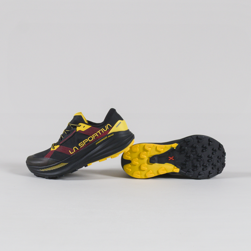 La Sportiva Prodigio Max Shoes Black Yellow-3