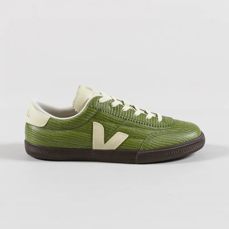 Veja Womens Panenka OT Leather Shoes Dragon Leather Kiwi-2