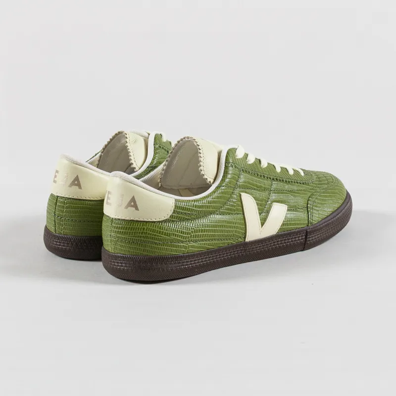 Veja Womens Panenka OT Leather Shoes Dragon Leather Kiwi-1