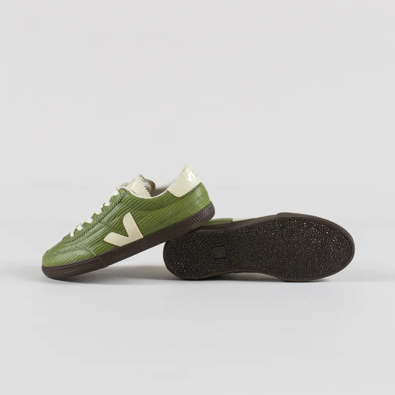 Veja Womens Panenka OT Leather Shoes Dragon Leather Kiwi-3