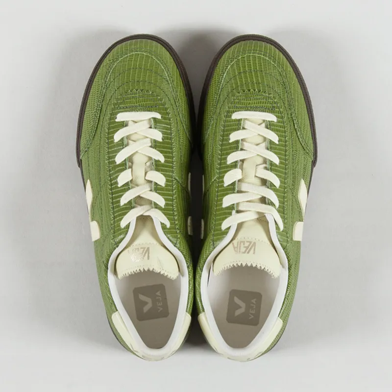 Veja Womens Panenka OT Leather Shoes Dragon Leather Kiwi-6