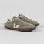 Veja Womens Panenka Suede Shoes Taupe Pierre Bark