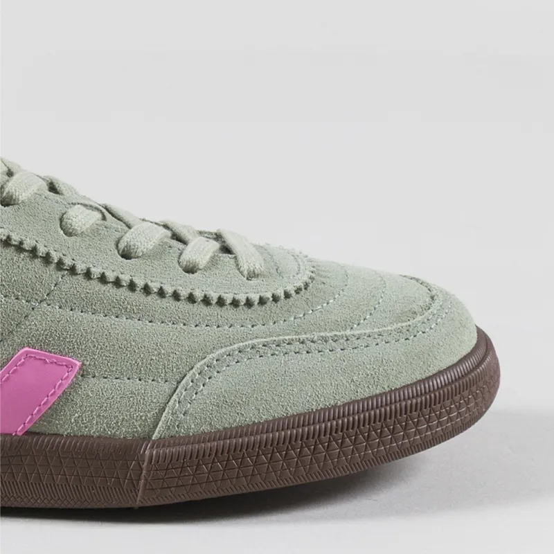 Veja Womens Panenka Suede Shoes Clay Malibu Bark-5