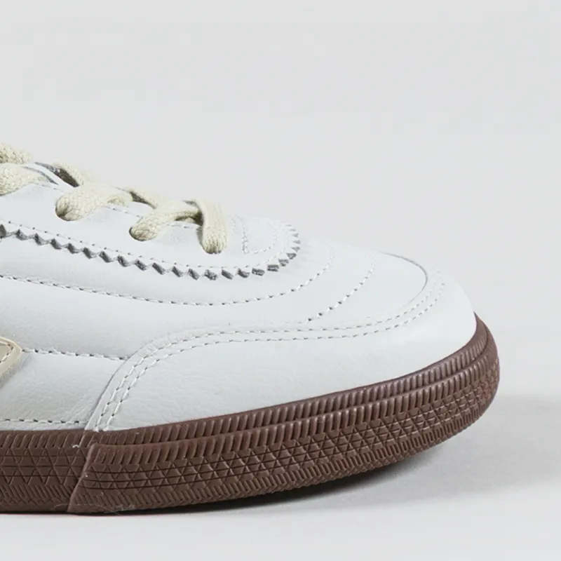 Veja Womens Panenka OT Leather Shoes White Pierre Pekin Bark -5