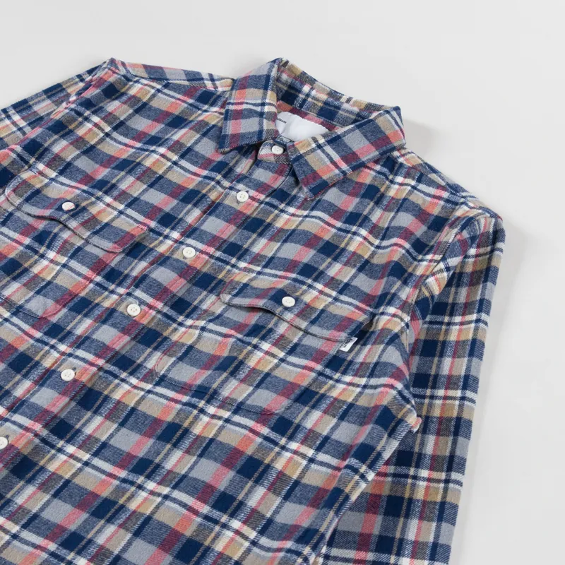 Adsum Classic Plaid Workshirt Green Check-2