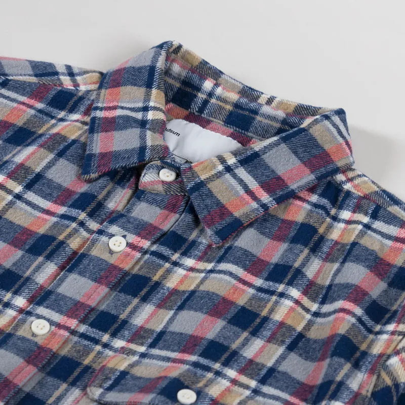 Adsum Classic Plaid Workshirt Green Check-4