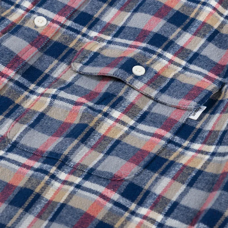 Adsum Classic Plaid Workshirt Green Check-5