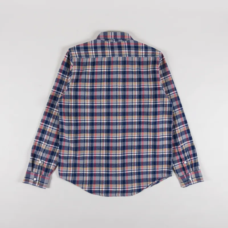 Adsum Classic Plaid Workshirt Green Check-1