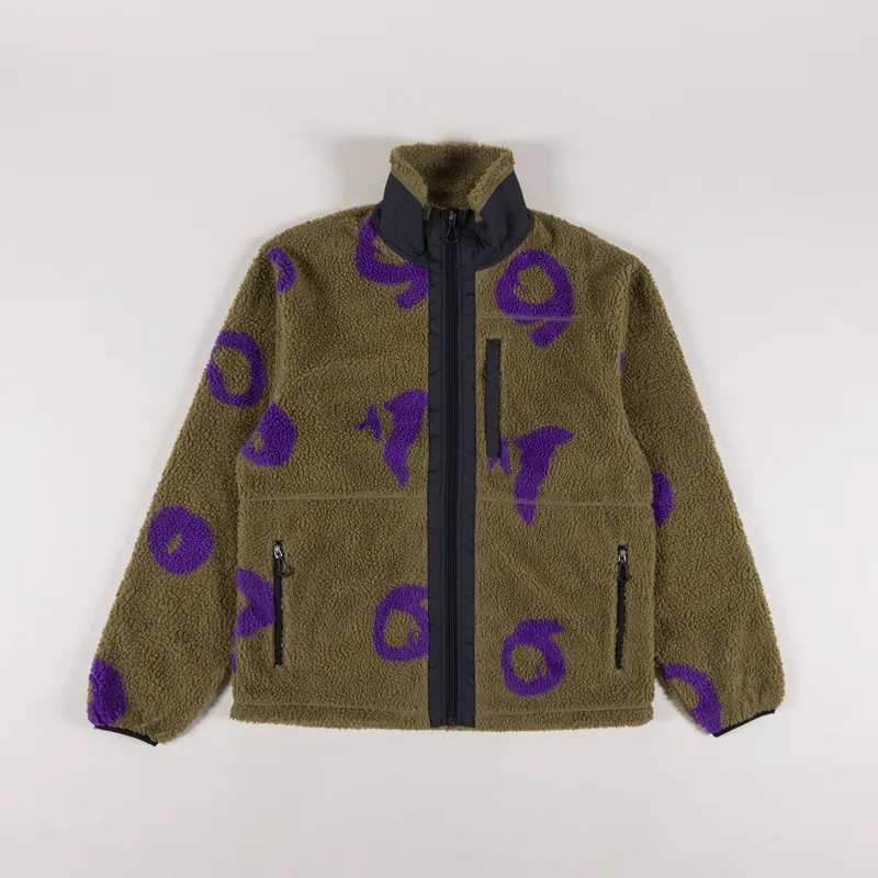 Adsum Expedition Fleece Green Jacquard