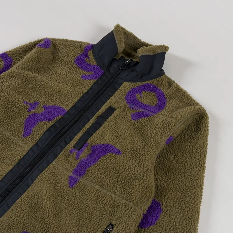 Adsum Expedition Fleece Green Jacquard-2